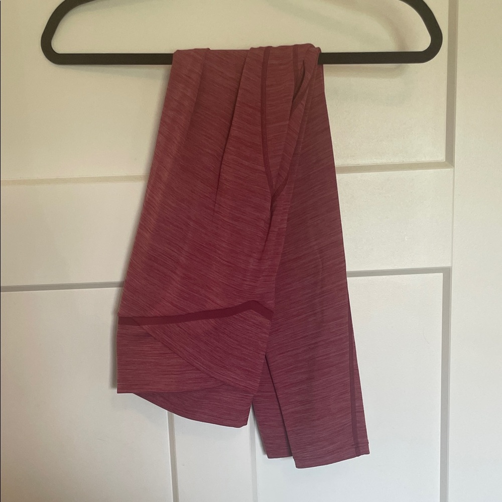 Women's Burgundy Leggings